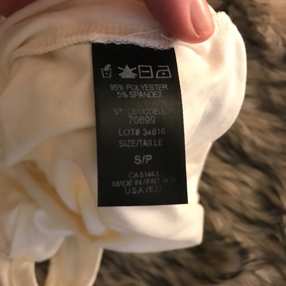 🦇 Rebel Sugar Creme bodysuit size small - Picture 4 of 9